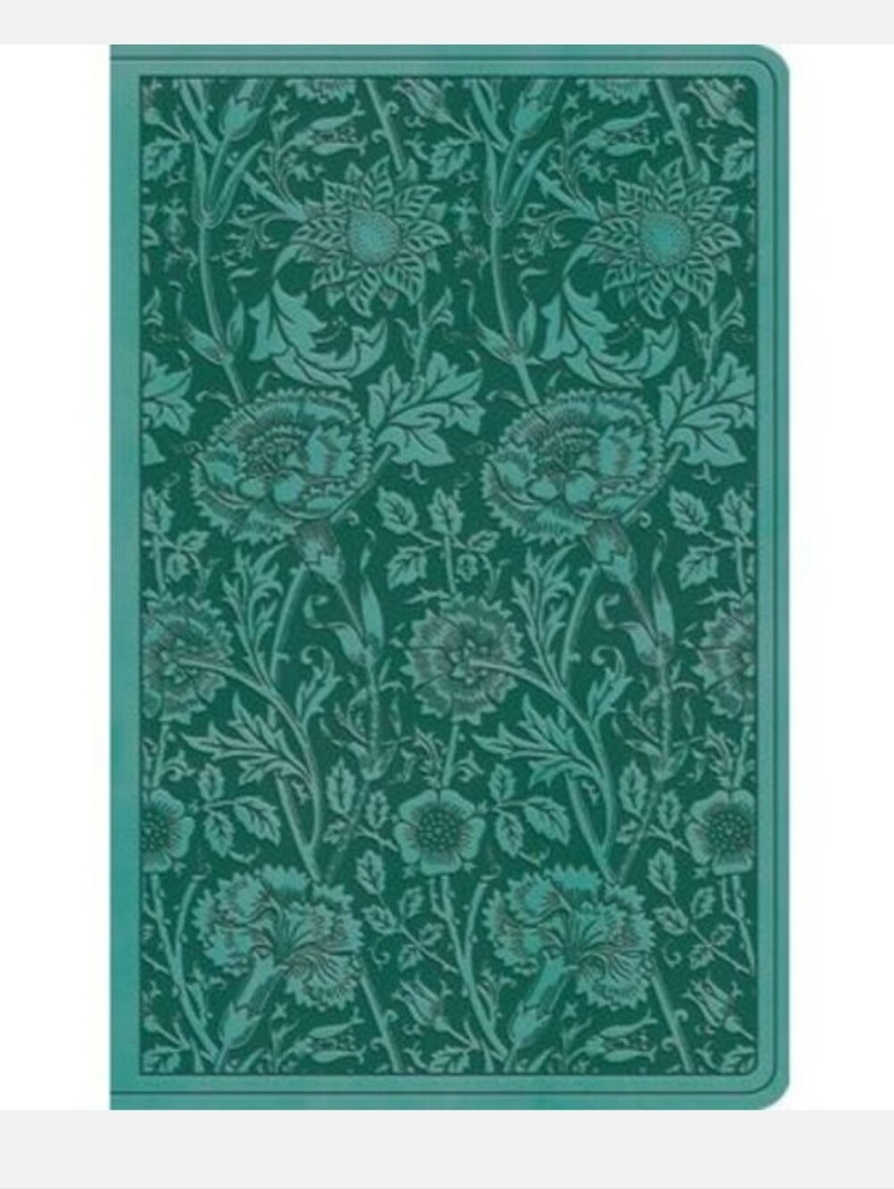 ESV Crossway Bible Trutone Teal Floral